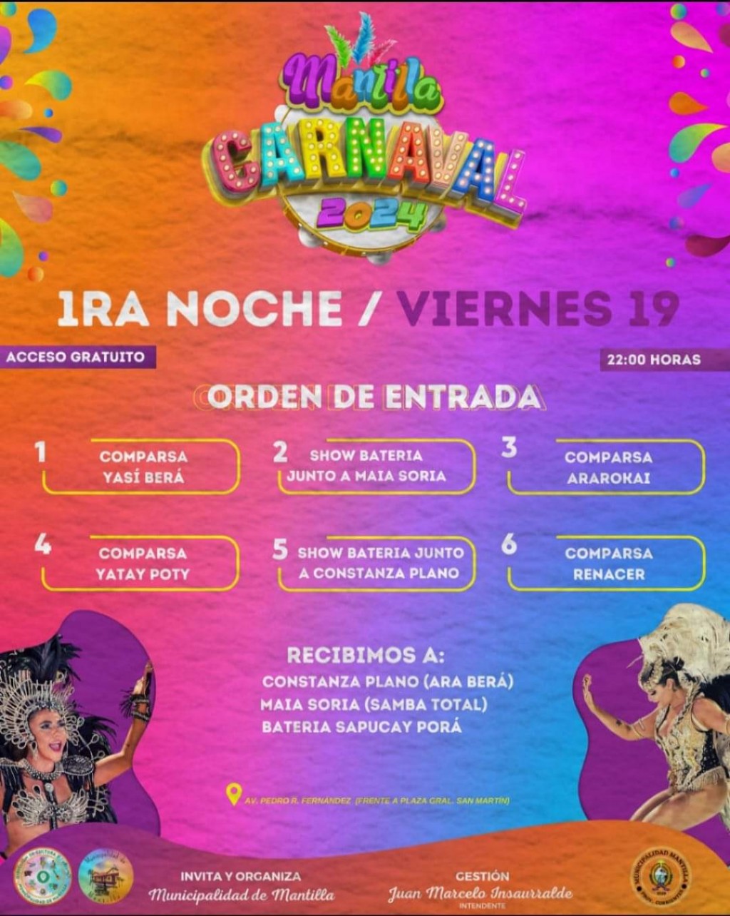 Carnavales Mantilla 2024