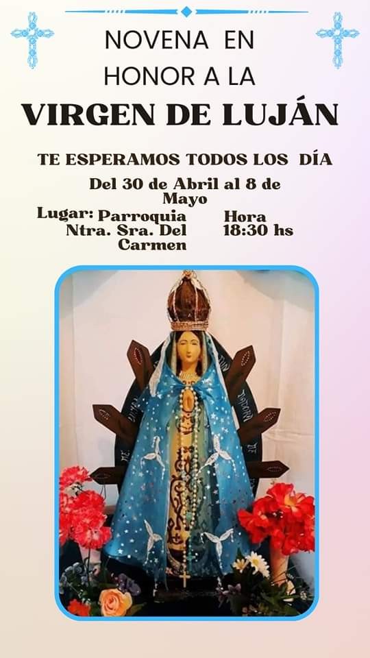 Novena en Honor a Nuestra Señora de Luján.