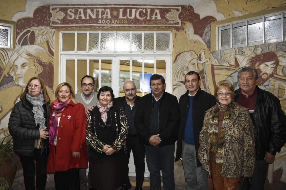 En Santa Lucía se recordó el día del escritor con presentaciones y homenajes.