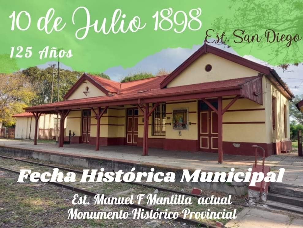 La emblemática Estación Mantilla cumple 125 años de habilitación.