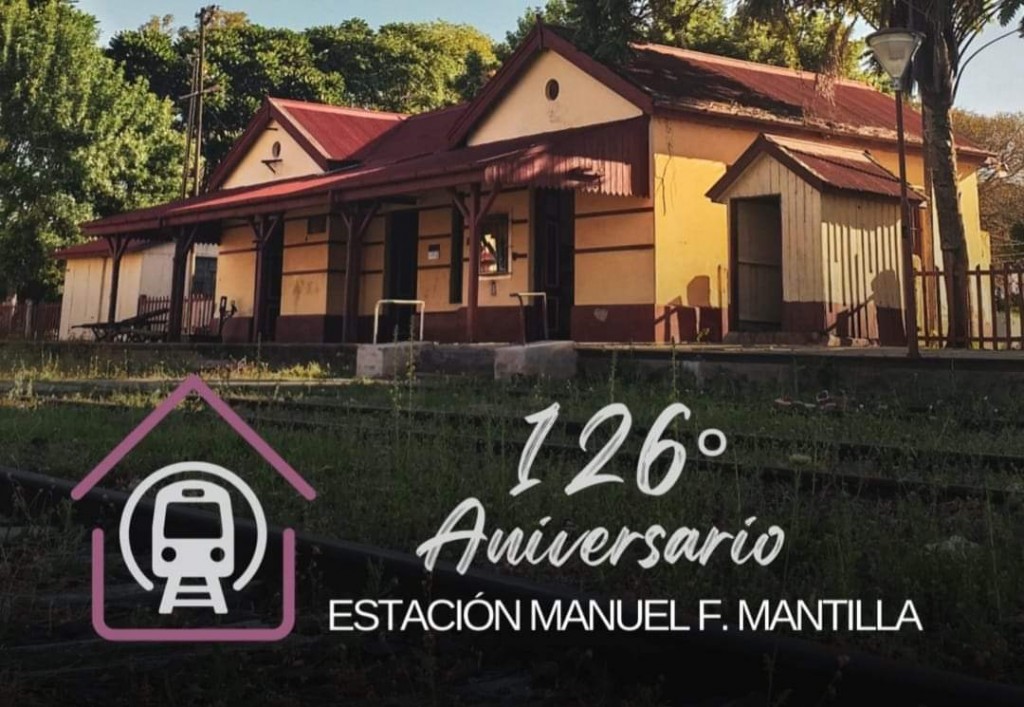 Gran feria y exposiciones en el Aniversario 126 de la Estación Manuel F Mantilla.